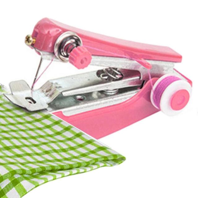 Portable Sewing Machine Handheld Sewing Device Sewing Machine Cordless  Sewing Machine Kit Beginners Home Travel User - AliExpress